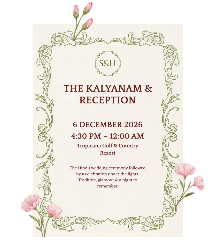 wedding card